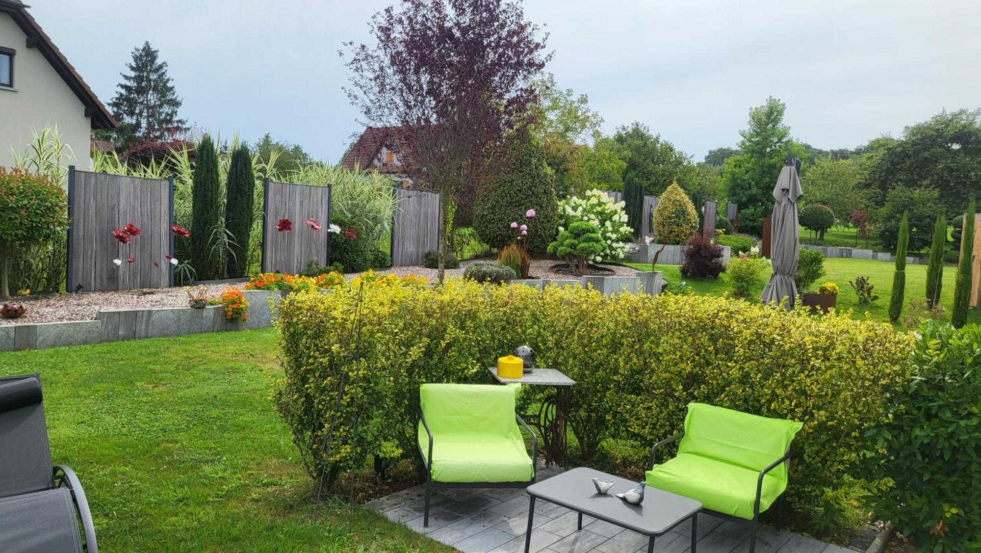 Le Jardin Des Pies Bed & Breakfast Manspach Exterior foto